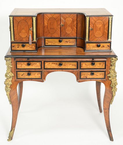 W.K. TATE SIGNED LOUIS XV STYLE