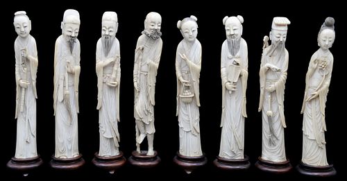 CHINESE SET OF THE EIGHT IMMORTALSChinese