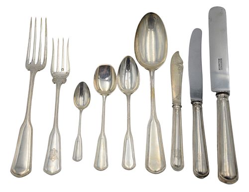 CONTINENTAL SILVER FLATWARE SETContinental 374e79