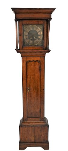 OAK TALL CASE CLOCKOak Tall Case