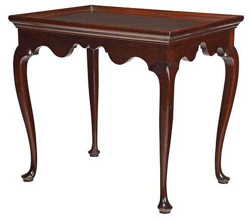 NEW ENGLAND QUEEN ANNE STYLE MAHOGANY