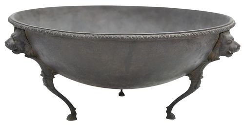 EARLY BRONZE CEREMONIAL FEAST BOWLEarly