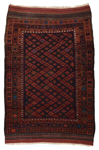 BALUCH RUGmid 20th century repeating 374fdd