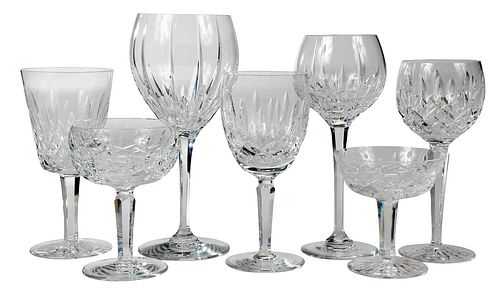 52 PIECES OF WATERFORD CRYSTAL