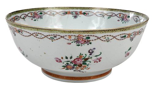 CHINESE EXPORT PORCELAIN PUNCH 37504c