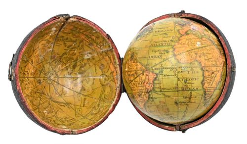 LANE'S POCKET TERRESTRIAL GLOBE