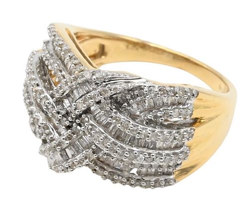 14 KARAT YELLOW GOLD COCKTAIL RING14