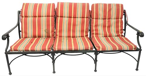 WOODARD OUTDOOR TRIPLE SEAT BENCHWoodard