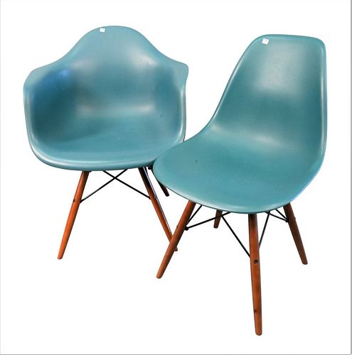 SET OF 10 HERMAN MILLER FOR EAMES