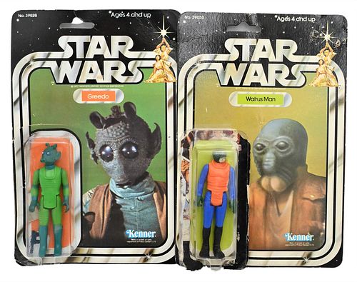 TWO 1977 KENNER STAR WARS ACTION 375252