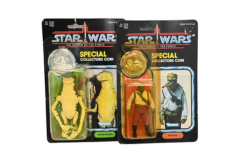 TWO PIECE LOT OF 1984 KENNER STAR 37524e