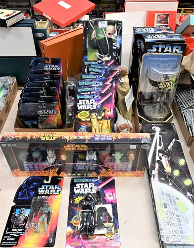 LARGE LOT OF STAR WARS MEMORABILIALarge 37525f