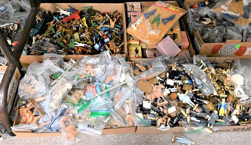 SEVEN BOX LOTS OF VINTAGE TOYS 375271