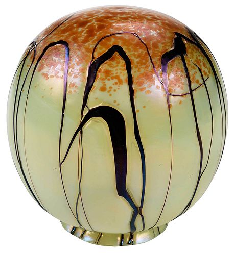 MARTIN BACH JR. ATTRIBUTED GLASS