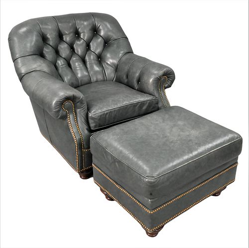 HANCOCK MOORE EASY CHAIR AND 37540e