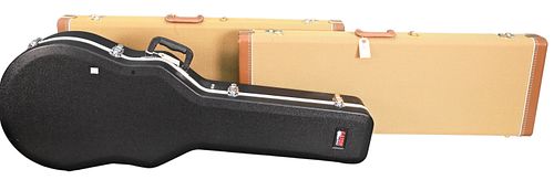 GROUP OF THREE GUITAR HARD CASESGroup 3754a6