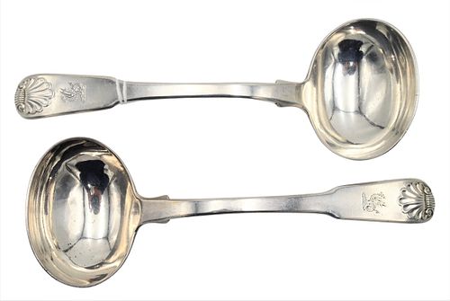 A PAIR OF SCOTTISH SILVER LABELSA