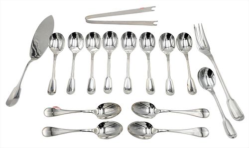 17 PIECE CHRISTOFLE FLATWARE SET17