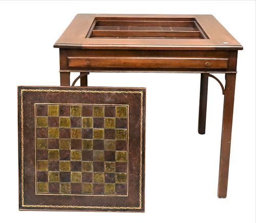 CHIPPENDALE STYLE GAMES TABLEChippendale