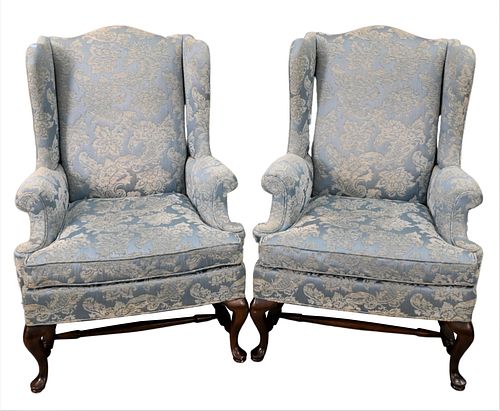 A PAIR OF HICKORY QUEEN ANNE STYLE