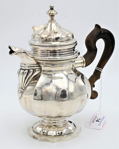 CONTINENTAL SILVER TEAPOTContinental 3755c5