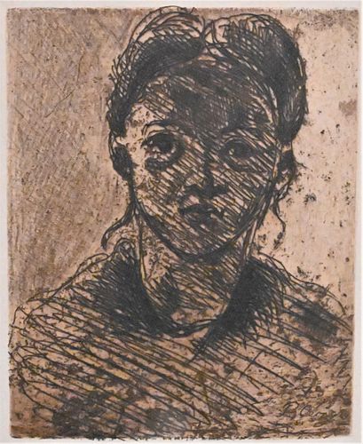 PAUL CEZANNEPaul Cezanne, etching,