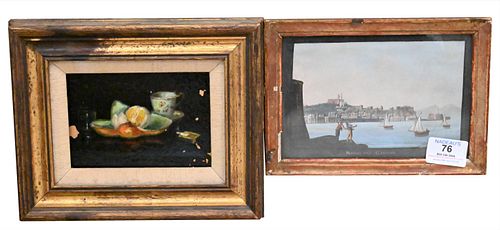 TWO SMALL PAINTINGSTwo Small Paintings Condition  375603