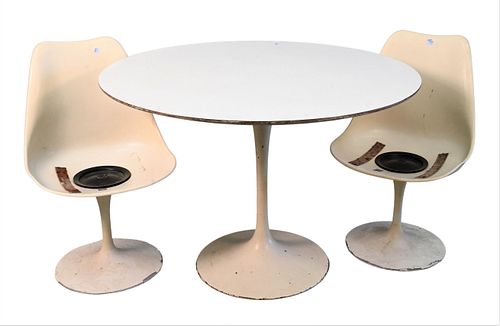 THREE PIECE KNOLL SAARINEN DINNER 37563d