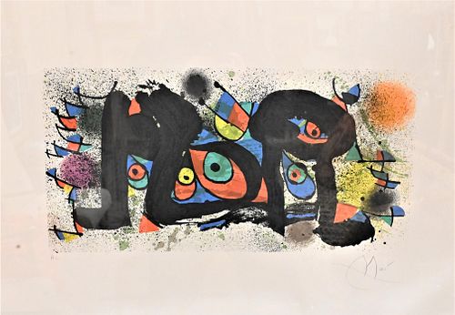 JOAN MIRO (1893 - 1983)Joan Miro