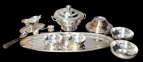 LARGE LOT OF CHRISTOFLE SILVER 375698