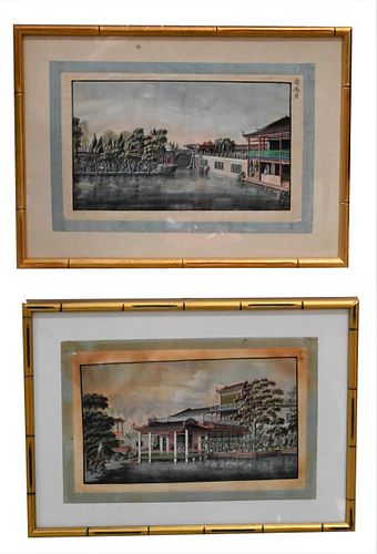 SET OF FOUR CHINESE PAINTINGSSet 37578c