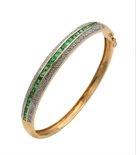 14 KARAT YELLOW GOLD BANGLE BRACELET14 375802