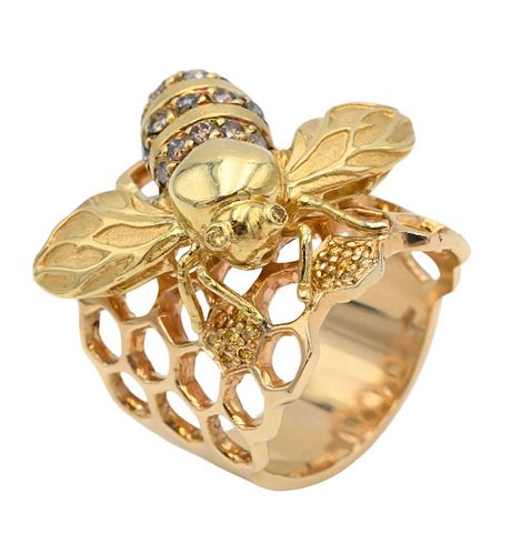 18 KARAT YELLOW GOLD RING18 Karat 375865