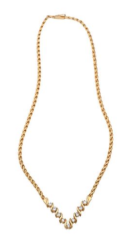 14 KARAT YELLOW GOLD NECKLACE14 37588e