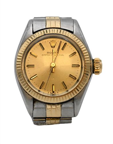 ROLEX OYSTER PERPETUAL LADIES WRISTWATCHRolex