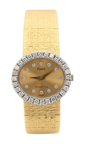 PIAGET 18 KARAT YELLOW GOLD LADIES 3758af