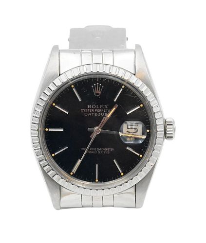 ROLEX DATEJUST STAINLESS MEN S 3758be