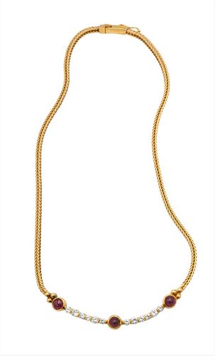 18 KARAT YELLOW GOLD NECKLACE18