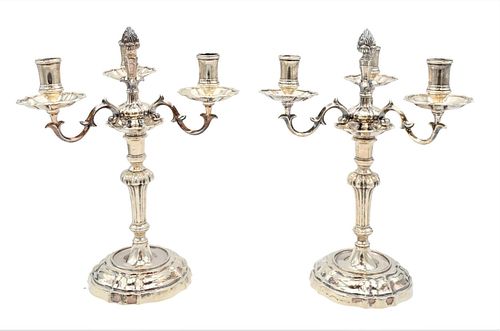 A PAIR OF BUCCELLATI CANDELABRA