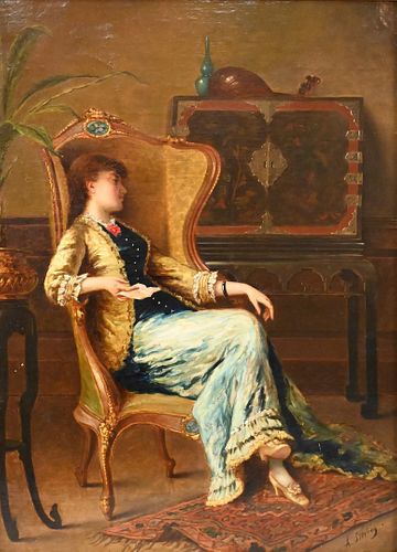 ALFRED EMILE LEOPOLD STEVENS (1823-1906)Alfred