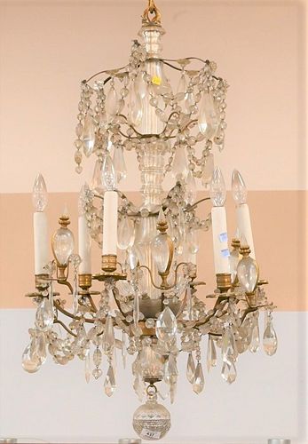HANGING CHANDELIER WITH SIX LIGHTSHanging