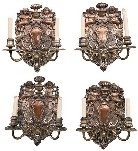 SET OF FOUR NEOCLASSICAL E F CALDWELL 375980