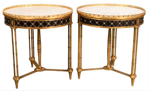 A PAIR OF LOUIS XVI STYLE GILT 3759ab