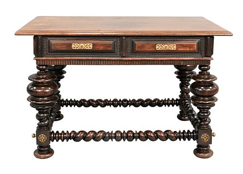 PORTUGUESE BAROQUE ROSEWOOD CENTER 3759bf