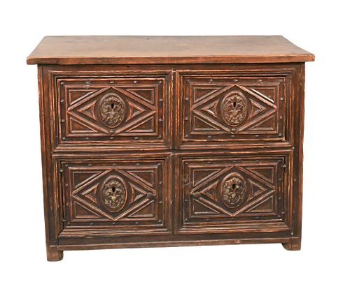 CONTINENTAL OAK CHEST CABINETContinental 3759cd