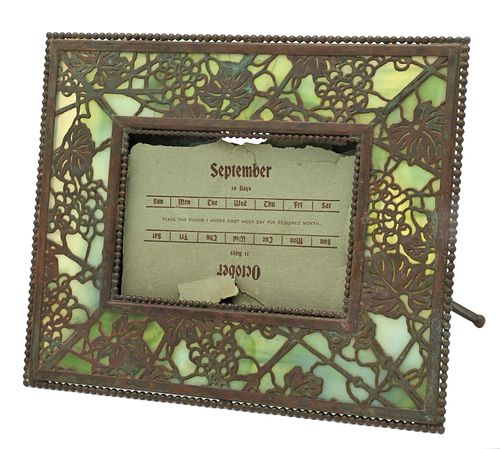 TIFFANY STUDIOS GRAPEVINE CALENDAR 3759eb