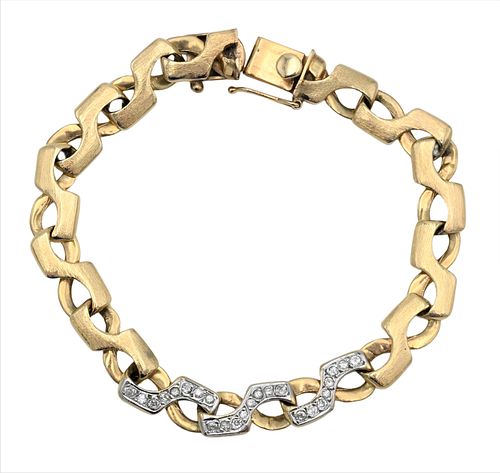 14 KARAT YELLOW GOLD BRACELET14