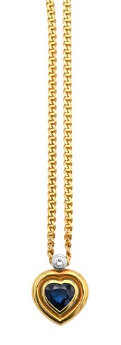 18 KARAT YELLOW GOLD CHAIN AND