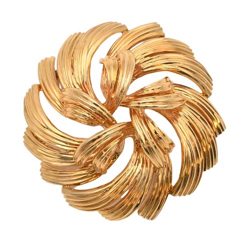 14 KARAT YELLOW GOLD BROOCH14 Karat 375b44