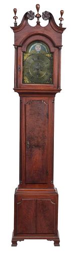 NEW JERSEY CHIPPENDALE CARVED WALNUT 375b48